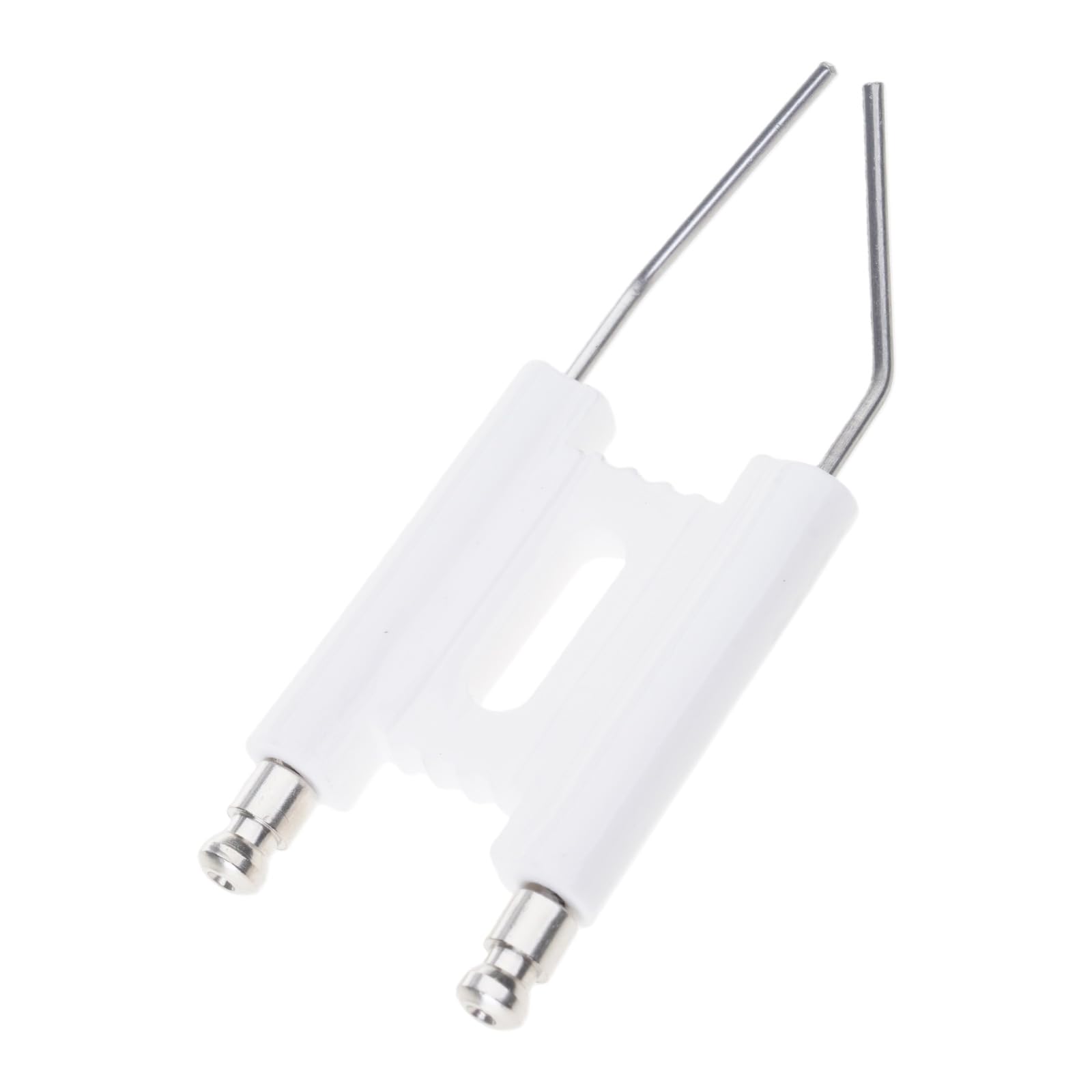 H-Type Igniting Electrodes Double Pin for Oil Burning Ceramic Electrode Replacement Oil Burning Ceramic Electrode Double Stove Igniting