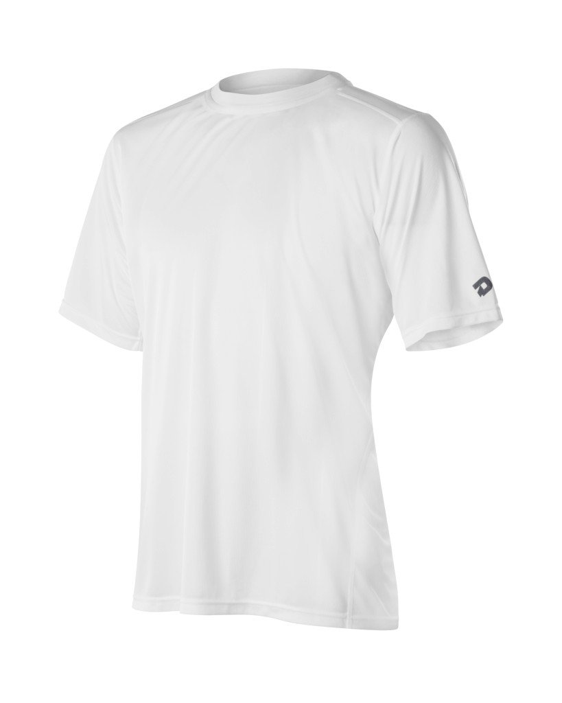 Demarini Men's Yard-work Tatt Training Tee, White, Medium