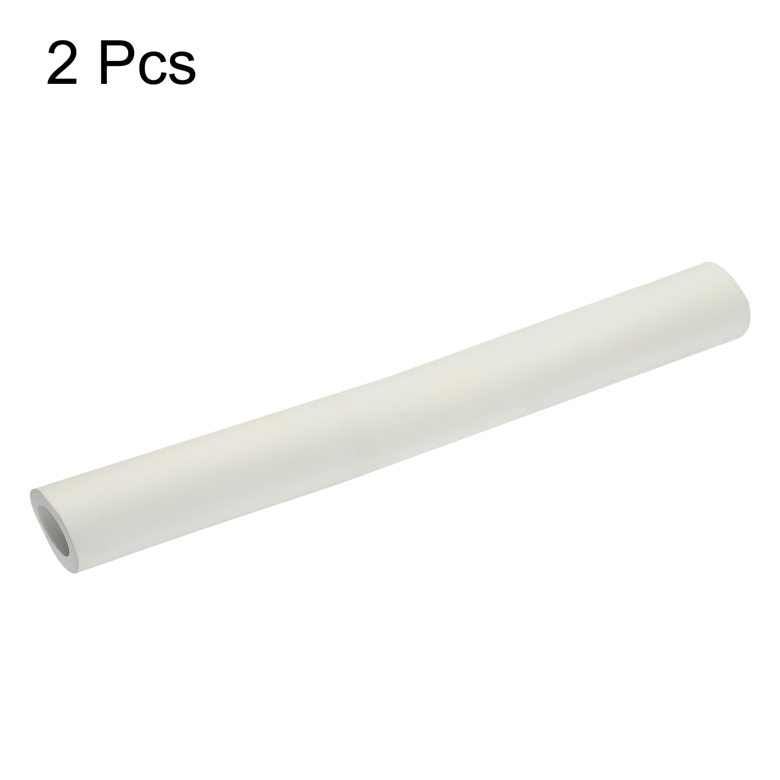 QUARKZMAN 2 szt. 10" rura izolacyjna do rur 18 mm ID 30 mm OD rura piankowa do uchwytu uchwytu, biała
