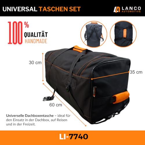 Sacoches de toit kit sac à dos voyage robuste à fixation par clic rapide