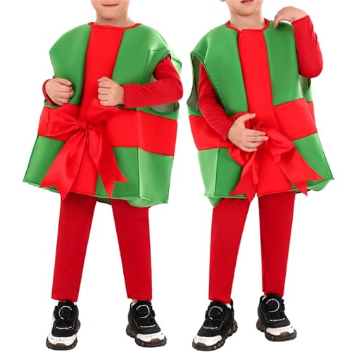 Disfraz de Caja de Regalo Infantil para Navidad miniatura 3