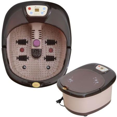 Heated Foot Spa Message Bath Vibration Deluxe Bathing Massager