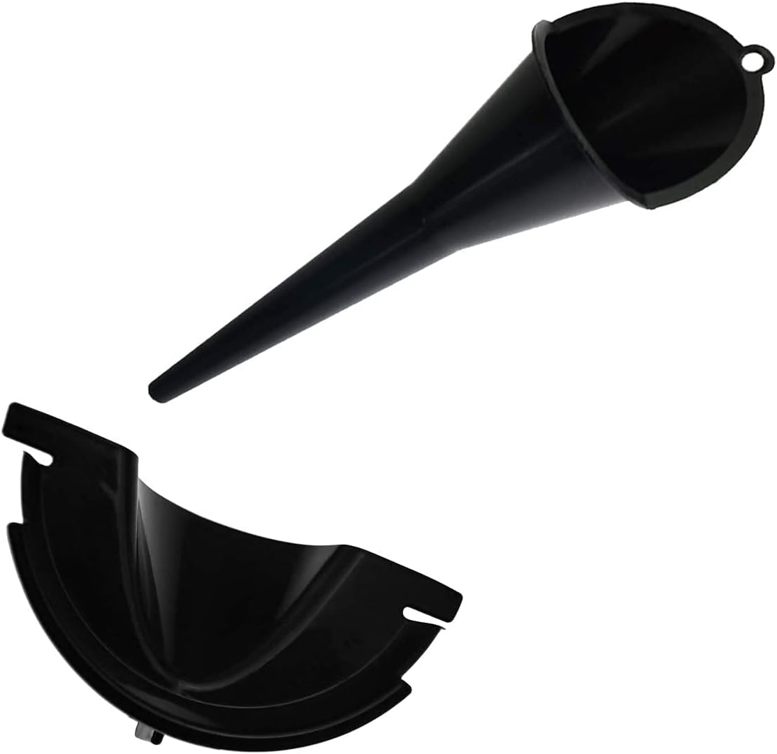 YHMTIVTU Crankcase Fill Funnel Primary Oil Funnel Set Fit