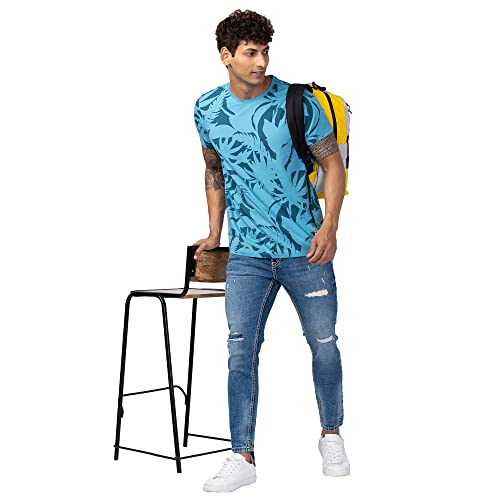 Image of Spykar Men's Kano Slim Fit Mid-Rise Jeans (Ankle Length)
