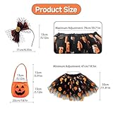 Zoom IMG-1 wolkstello costume zucca bambina vestito