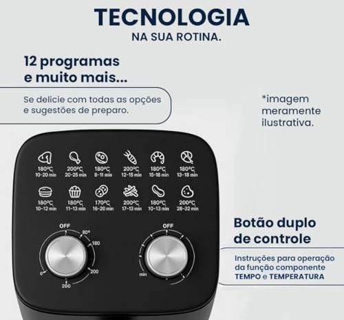 Fritadeira Top Model Ultra Analógica 4,2L Cor: Preto