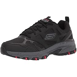 Tenis De Seguridad Skechers Para Hombre Skechers Tenis Hillcrest para Hombre, Carbón Negro, 41 EU