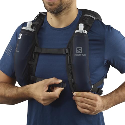 Foto von Salomon Agile 6 Unisex Unisex Hydration Vest, Trail RunningTB, Running, Hiking, Dynamic Comfort, Quick Access, and Versatility