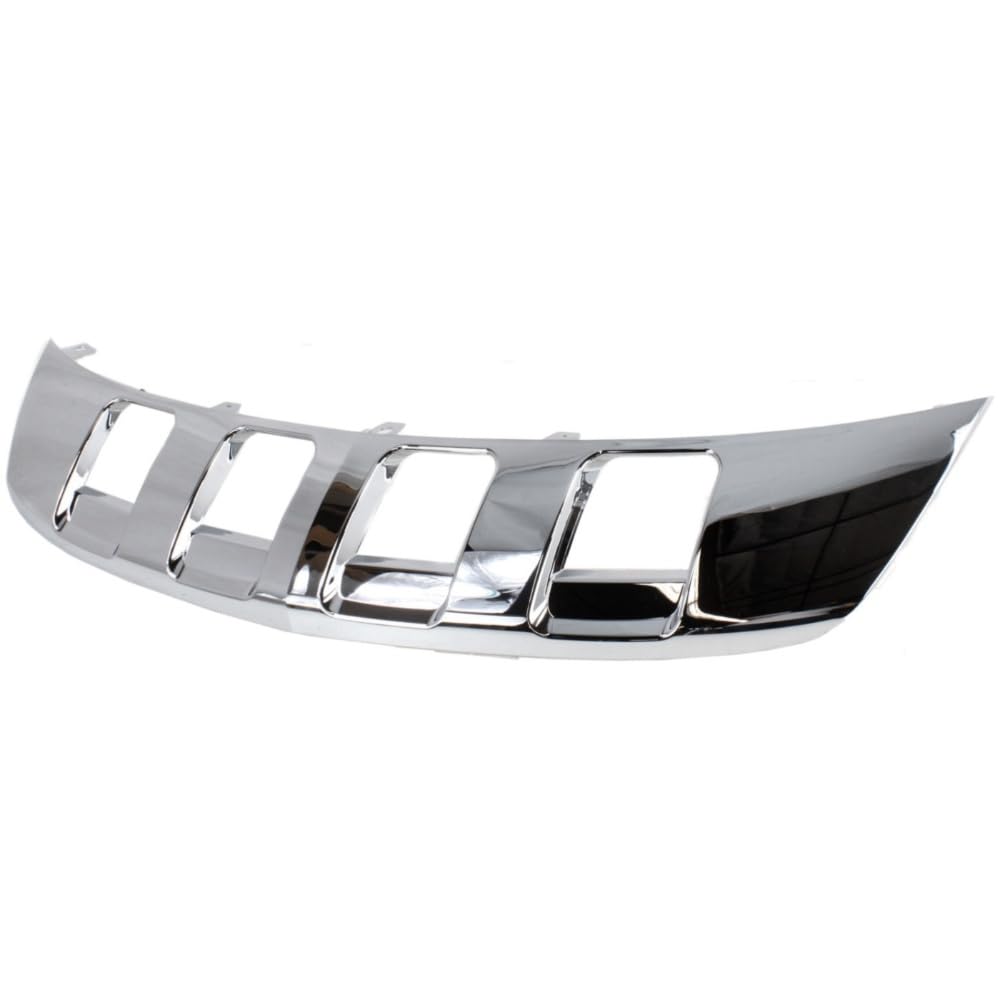 APOMONO Front Valance for Chevy for Captiva Sport 2012-2015,for Saturn for Vue 2008-2010 Chrome Plastic