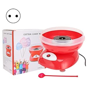 Mini Countertop Cotton Candy Floss Maker - Children DIY Home?Made Classic Vintage Candy Floss Maker Tool - Cotton Candy Maker Machine for Birthday Parties Family Outdoor Gathering(EU)