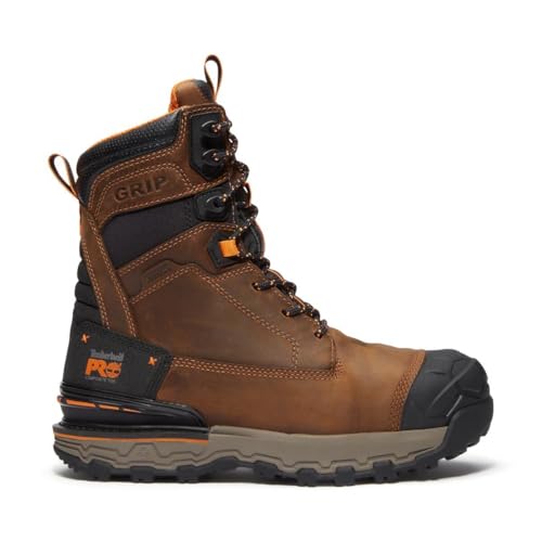 Timberland PRO Men's Boondock Ultralight 8 Inch Composite Safety Toe Insulated Waterproof Industrial Work Boot 6