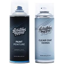 ScratchesHappen Exact-Match Spray Paint - Deep Beryl Green Pearl GV/CGV/PGV for Jeep - Essential Paint + Clear Coat
