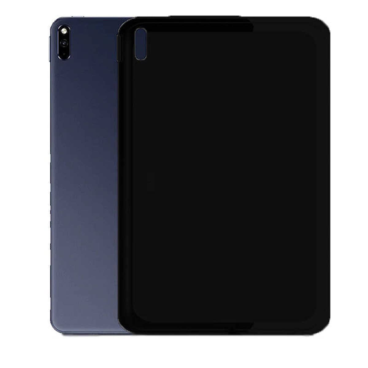Zore Huawei ile uyumlu MatePad 10.4 Kılıf Tablet Süper Silikon Kapak Siyah