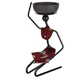 DesignDiseño único: los candelabros están diseñados con forma de mujer africana tallada. Único, hermoso, elegante y elegante.