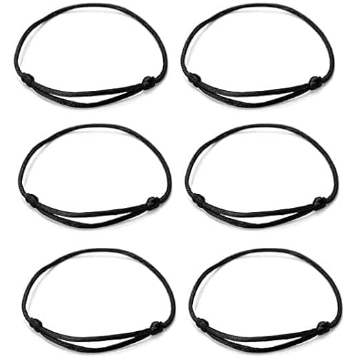 Evil Eye Black Thread Bracelet Pack of 6