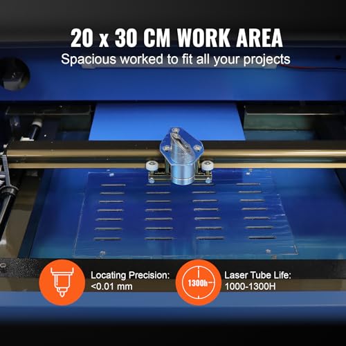 PEIXU Laser Graveermachine CO2 50W Lasergraveermachine CO2 300mm x 200mm Lasergravure Laser Graveren Snijden Precisie CO2 Lasergraveermachine Hout Acryl Leer Lasersnijmachine - Afbeelding 4