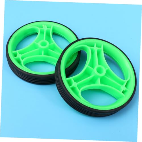 Ruedas de entrenamiento para bicicleta VICASKY con soporte, ruedas auxiliares de equilibrio de 12-20 pulgadas para bicicleta, accesorios de ciclismo silenciosos en color verde, adecuado para niños y aprendizaje de ciclismo miniatura 5