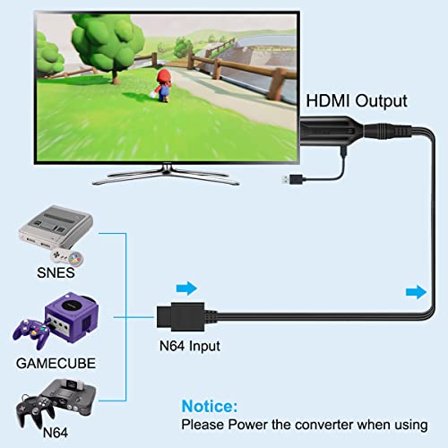 Hdsunwstd 12222 N64 To Hdmi Converter Adapter Support Hdmi Audio Video Output,Hdmi Link Cable thumb #4
