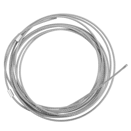 Cable de alambre resistente Zerodeko de 6m para ajuste de puertas de garaje
