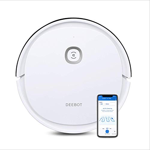 ECOVACS DEEBOT U2 Aspirateur Robot et Balai - Puissant aspirateur avec Fonction Balayage et Nettoyage systématique, Application et contrôle Alexa