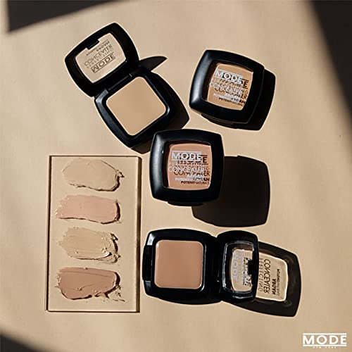 Miniatura 5 de Corrector perfeccionador MODE, cobertura completa, maquillaje de camuflaje ultra cremoso, pigmento de alto rendimiento duradero que se oculta debajo