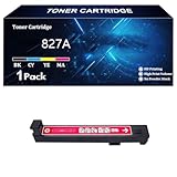 Haute Capacité : Jusqu’à 29 500 pages par cartouche de toner noir et jusqu’à 32 000 pages par cartouche couleur (à 5 % de couverture sur papier A4). Cartouche de toner 827A haute capacité.