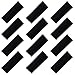 3" Cotton Headbands Pack Stretch Elastic Yoga Soft and Stretchy Sports Sweatbands Fashion Headband for Teens Women Girls by Kenz Laurenz (12 pc Headbands, Black)