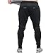 EU Men's Active Running Pants Workout Gym Trousers Jogger Pant Large Black 7220