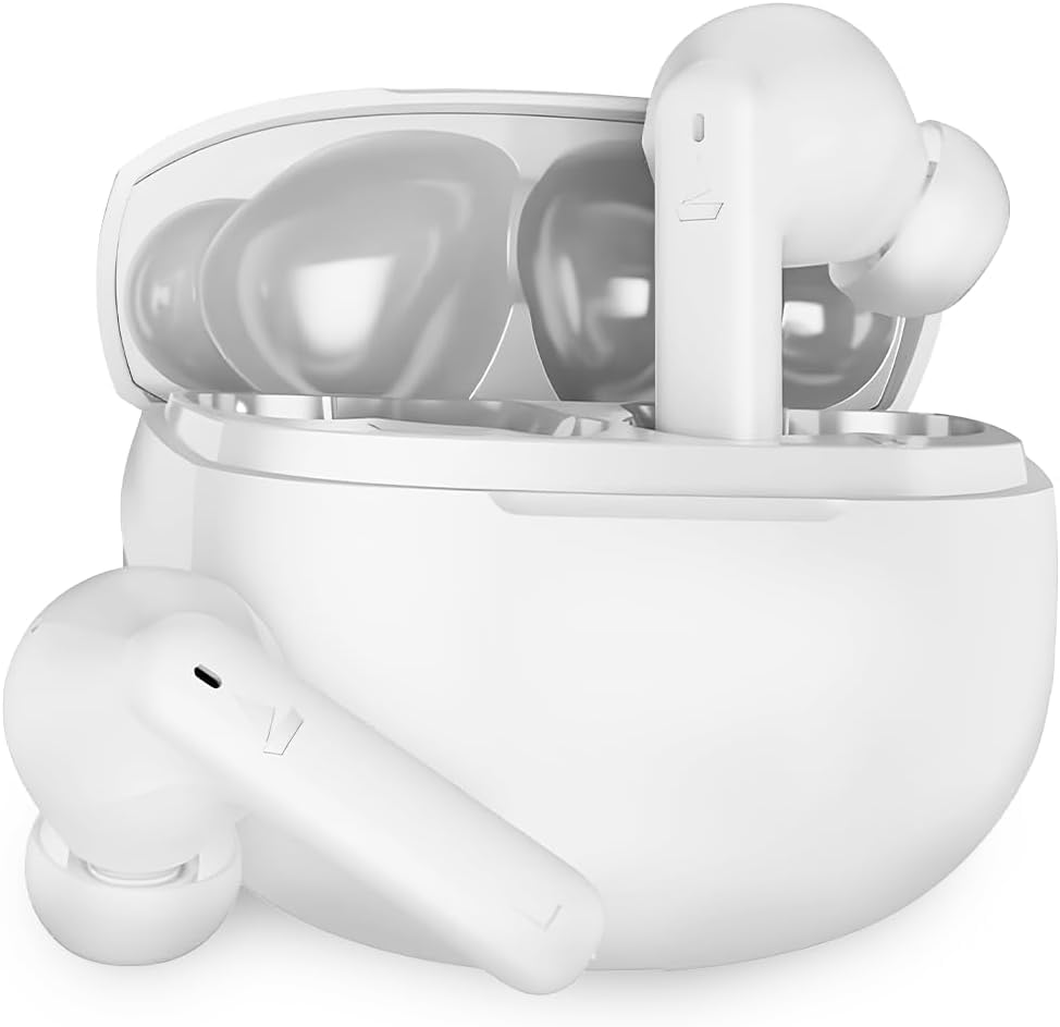 Fone De Ouvido Sem Fio Bluetooth 5.3 Branco Compatível com Todos ...