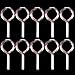 Sfemn 5/32” Hex Key Dogging Key Allen Key with Full Loop, Allen Wrench Door Key for Push Bar Panic Exit Devices, Solid Metal - 10 Packs