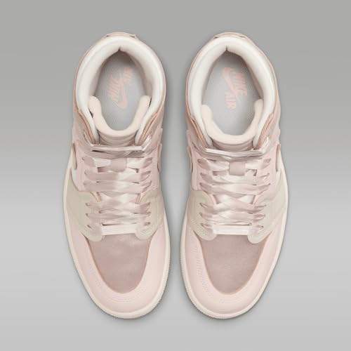 Air Jordan 1 High Method of Make Women's Shoes (FZ8779-600, Pink Oxford/Atmosphere/Phantom/Legend Light Brown)4