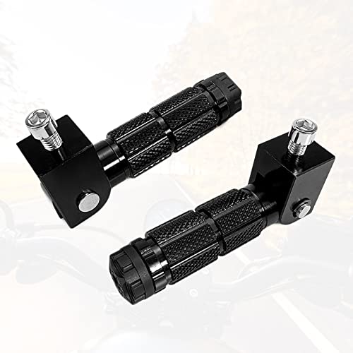 Xituadda M8 Motorcycle Foot Pegs Cnc Aluminum Foldable Footpegs Passenger Pedals Footrest For Bicycles Electric Bikes Atv Compatible With Honda Yamaha Suzuki Kawasaki Ducati #TOP6
