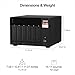QNAP TS-673A-8G 6 Bay High-Performance NAS with 2 x 2.5GbE Ports and Two PCIe Gen3 Slots