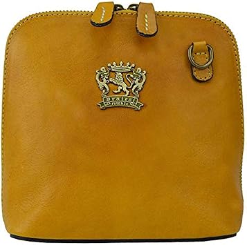 Pratesi cross-body Bag Volterra - B467 Bruce Mustard