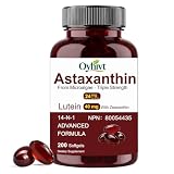 Suppléments d'astaxanthine 24 mg 200 gélules