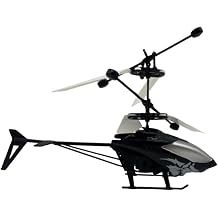 Induction Helicopter Toy 2 Channels USB Remote Control RC for Children Boys, Wolf