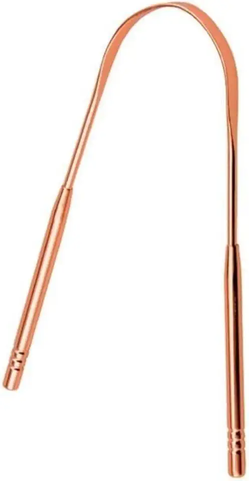 Raspador de Língua de Cobre SYANG - Higienizador Bucal Eficiente, Remove Bactérias e Mau Hálito, Cuidado Oral Completo