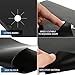 Stove Burner Covers - Gas Stove Protector, Black 0.3mm Double Thickness, Reusable, Non Stick, Easy to Clean Liners for Kitchen. Stove top Covers Gas Burners BPA Free,Can Cut to fit any Stove(10 Packs)