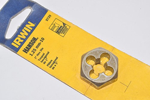 Terraja hexagonal de 10 mm de acero al carbono para roscado manual en talleres mecanicos