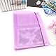 OTCRAFT 20 Seiten, 80 Taschen/1 Set großes, transparentes Aufkleber-Foto-Aufbewahrungsalbum; Aufbewahrungsbuch-Organizer für Postkarten, Aufkleber, Fotos, transparente Stempel und Stanzformen