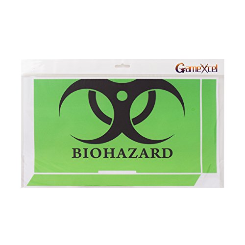 Skins For Ps4 Controller - Decals For Playstation 4 Games - Stickers Cover For Ps4 Console Sony Playstation Four Accessories Ps4 Faceplate With Dualshock 4 Two Controllers Skin - Biological Harzard #TOP4