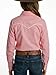 Girls Retro Long Sleeve Button Down Shirts Cowgirl Western Shirt Embroidery Blouse Tops Pink