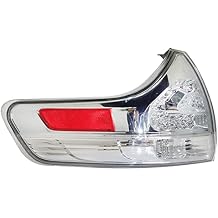 LABLT Car Tail Light Rear Brake Light Reverse Lamp Replacement for 2011-2015 Sienna 8156008040 Left Outer Tail Lights Cover Brake Stop Turn Signal Driver Side