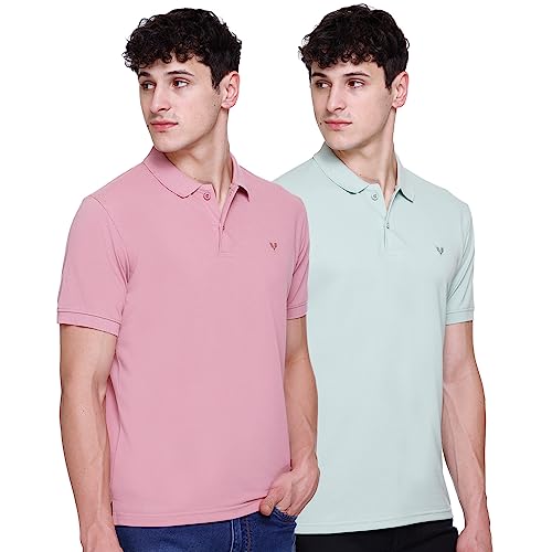 Image of Half Cotton Polo T Shirt for Man with Pocket - Regular Fit Mens Collar Tshirt