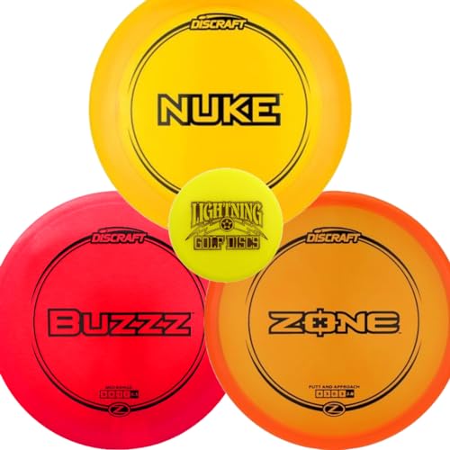 Discraft Elite Z Bundle | PDGA Approved | Putter | MIDRANGE | Driver