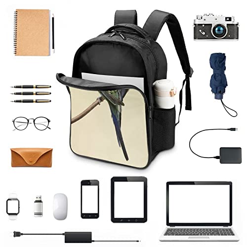 Sac d'école cool 3D perruche et sacs à dos de mode pour enfants - 3