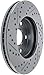 StopTech 227.44121L Select Sport Drilled & Slotted Rotor, Left