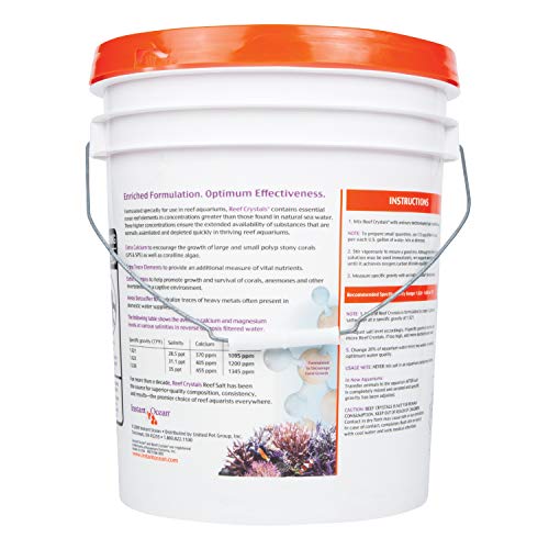 Instant Ocean Reef Crystals Reef Salt, Formulated Specifically For Reef Fish Tank Aquariums #TOP1