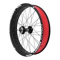 AEYINO 20x 4,0 Zoll Fat Tire Fahrradrad Vorderrad Mountainbike Felge 135 mm Nabe 9 mm Schnellspanner Laufradsatz Aluminiumlegierung Scheibenbremse 36 14G Speichen für MTB Ebike Beach Snow Cruiser