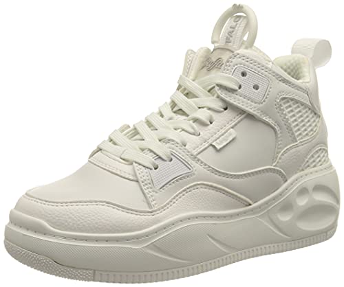 Buffalo Femme Plat Moyen Basket, Blanc, 40 EU